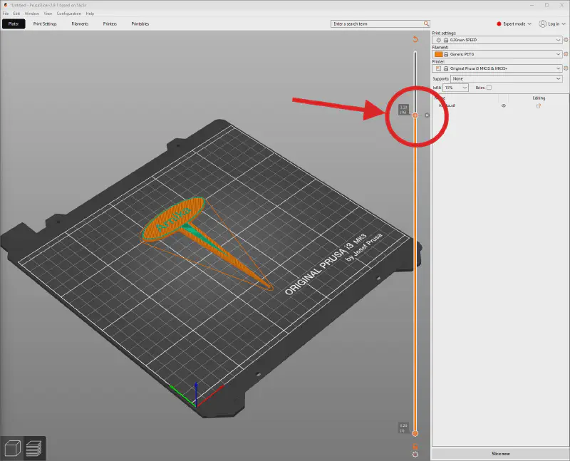 PrusaSLicer Arnika 0.2mm Layerhöhe