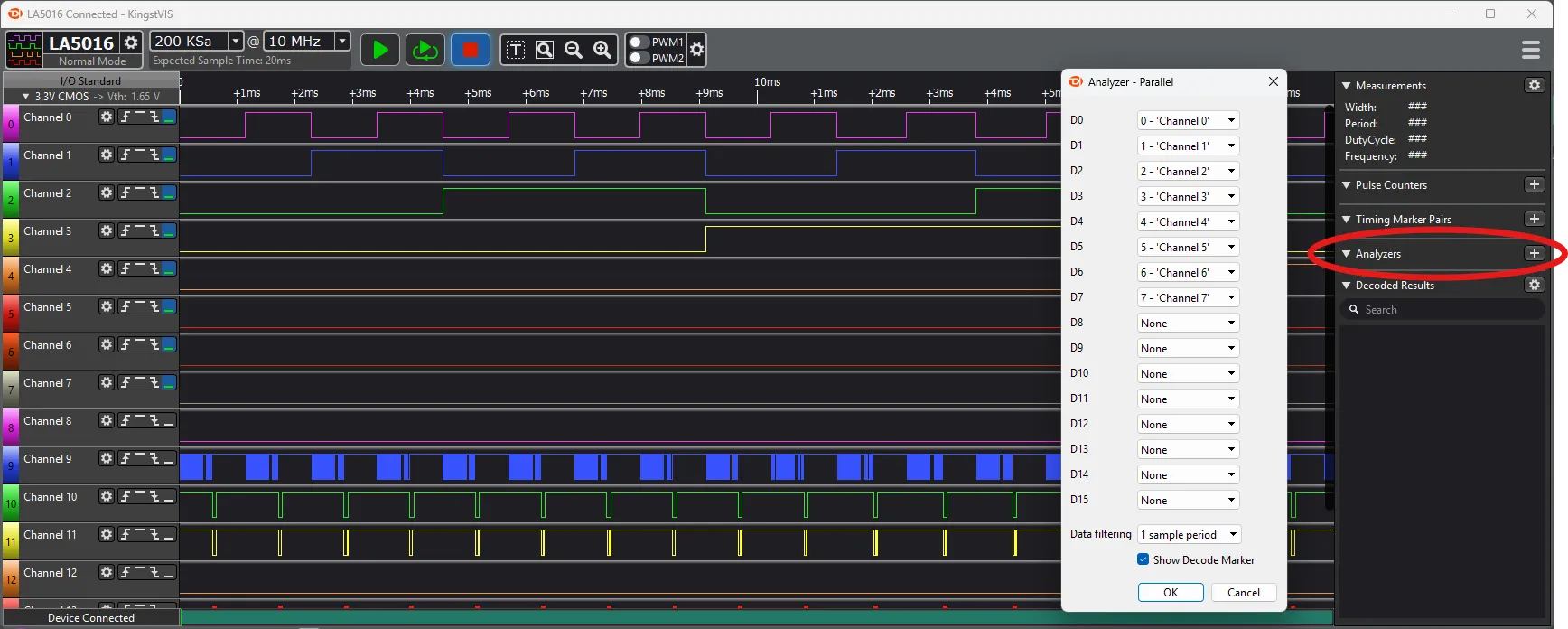 Kingst VIS - Parallel Decode 1