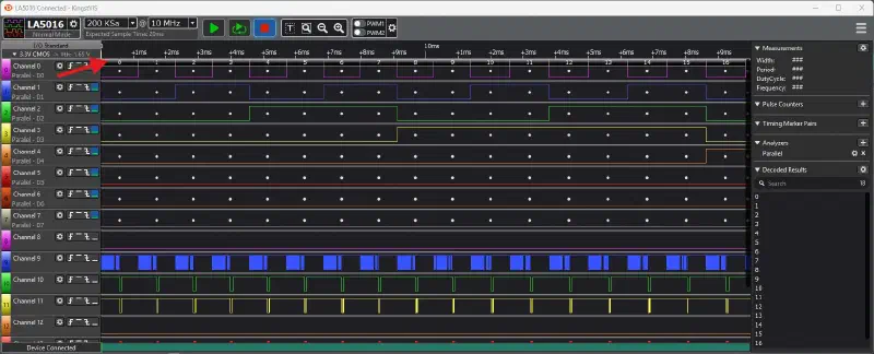 Kingst VIS - Parallel Decode 2