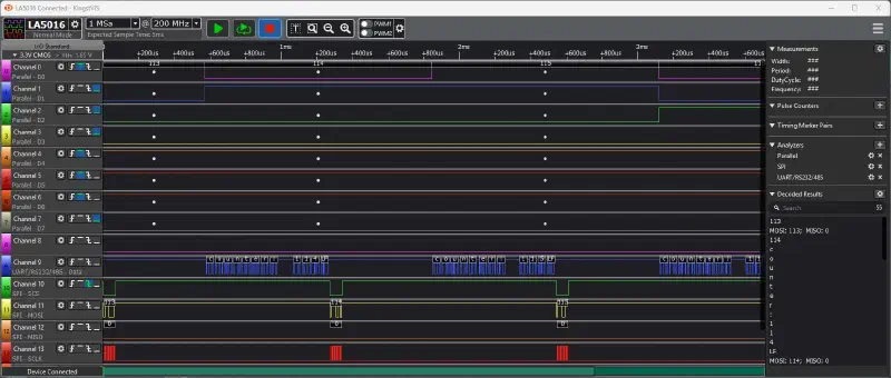Kingst VIS - UART Analyzer 2