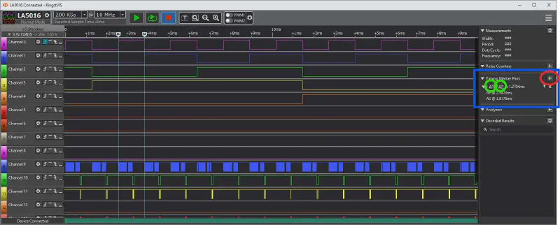 Kingst VIS - Messung Mouse Over