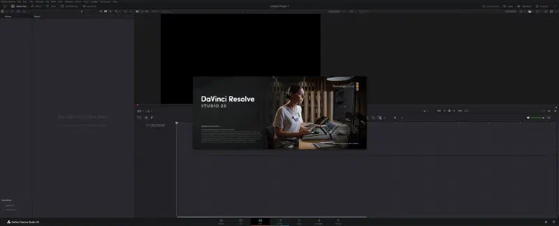 DaVinco Resolve Studio aktiviert